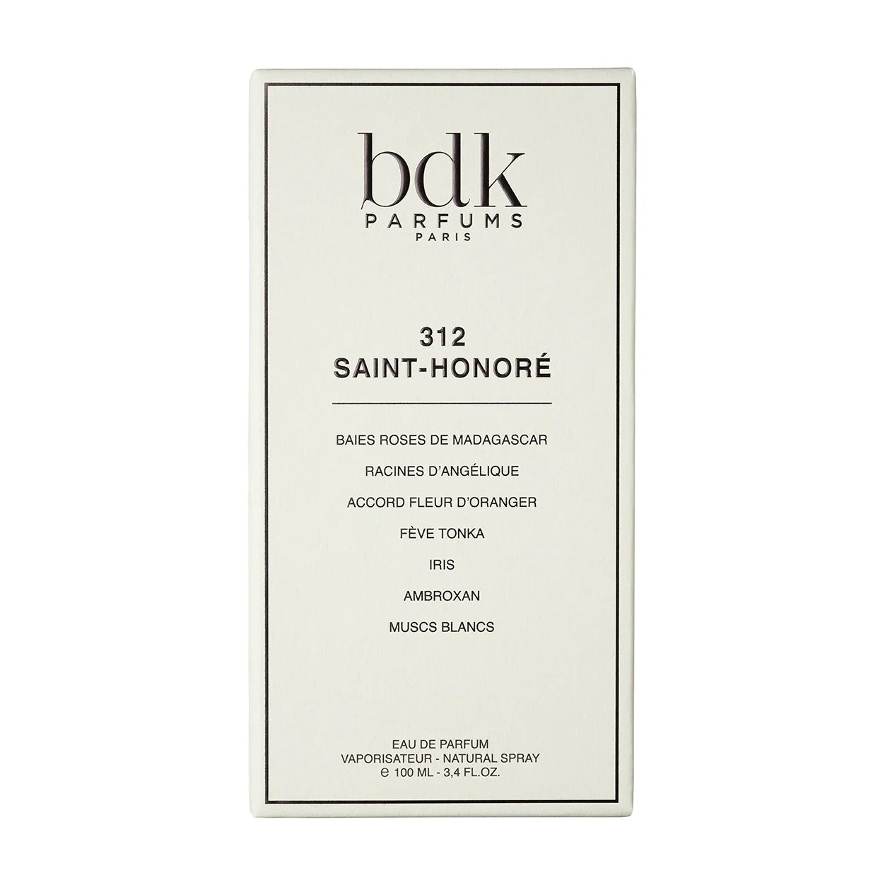 312 Saint Honore Eau de Parfum