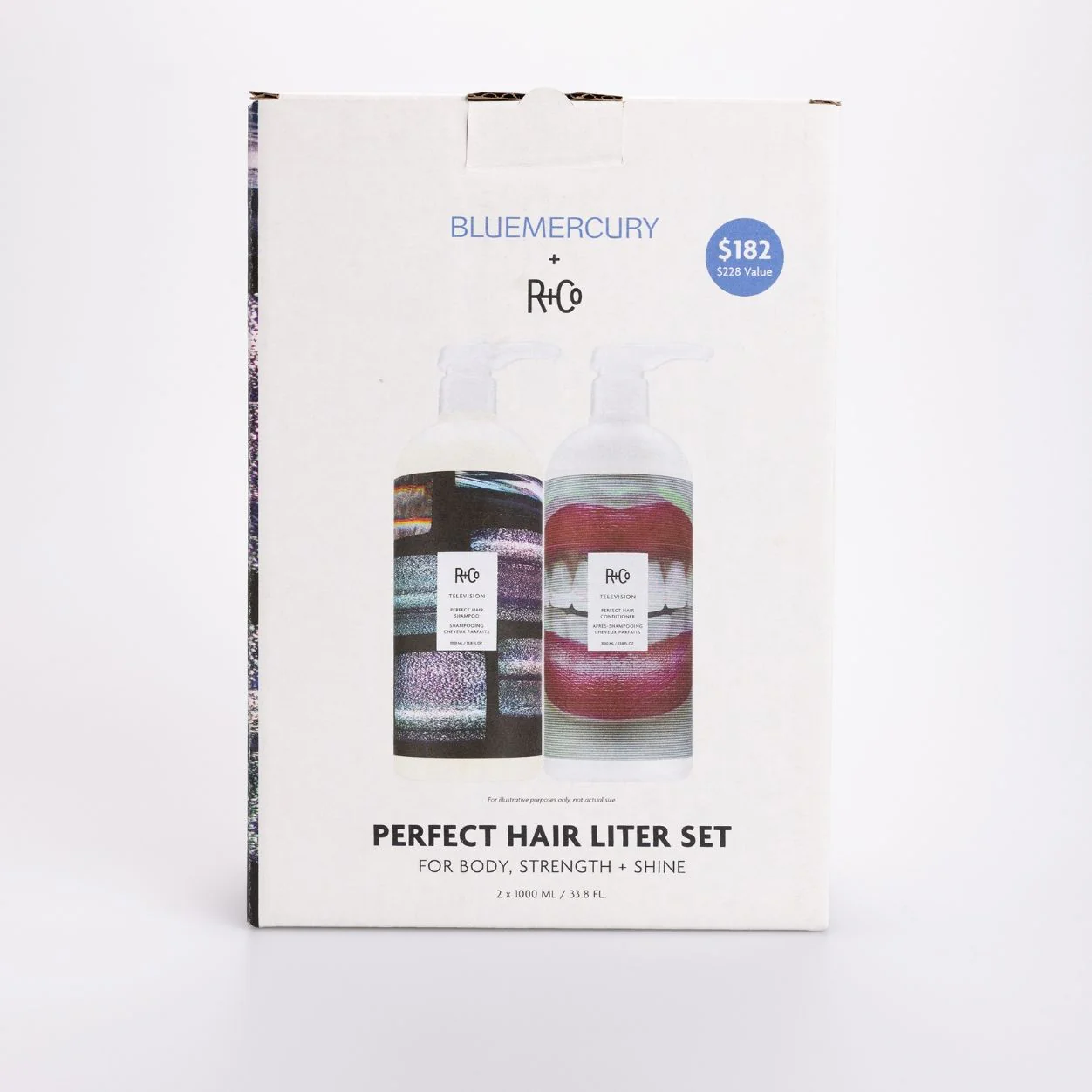 Bluemercury 2025 R+Co TV Liter Holiday Set (Limited Edition)