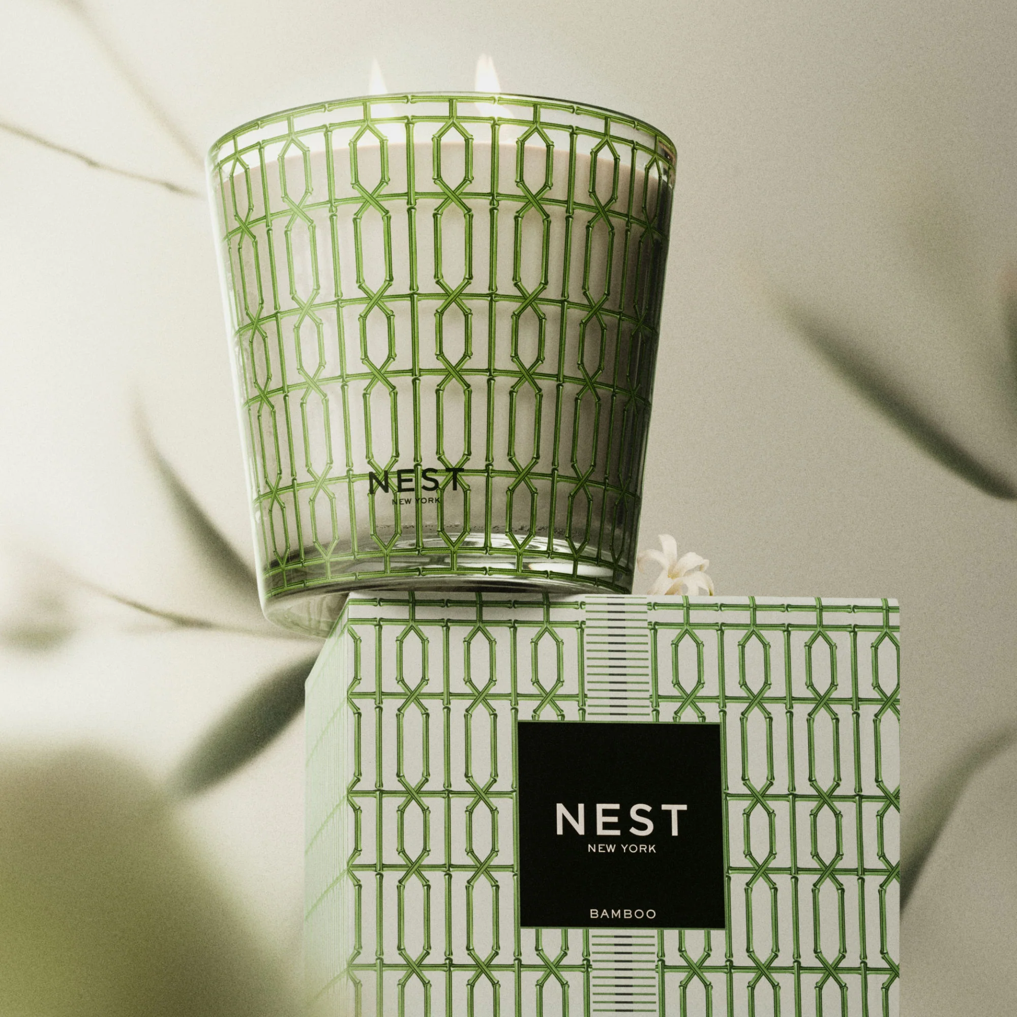 Bamboo Decorative Candle