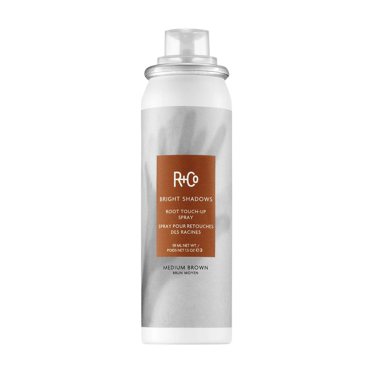 Bright Shadows Root Touch Up Spray - Medium Brown