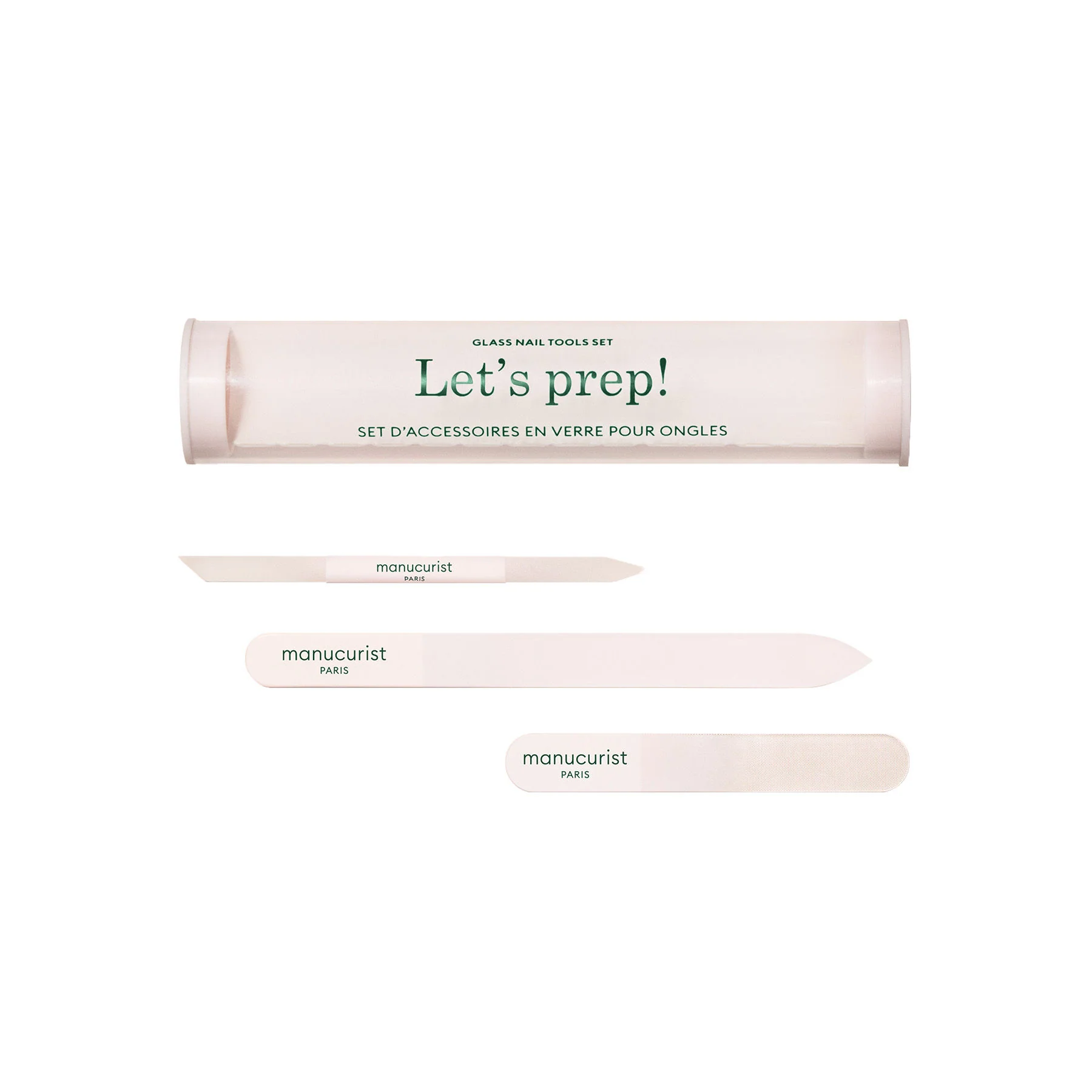 Glass Nail Prep Accessories Trio