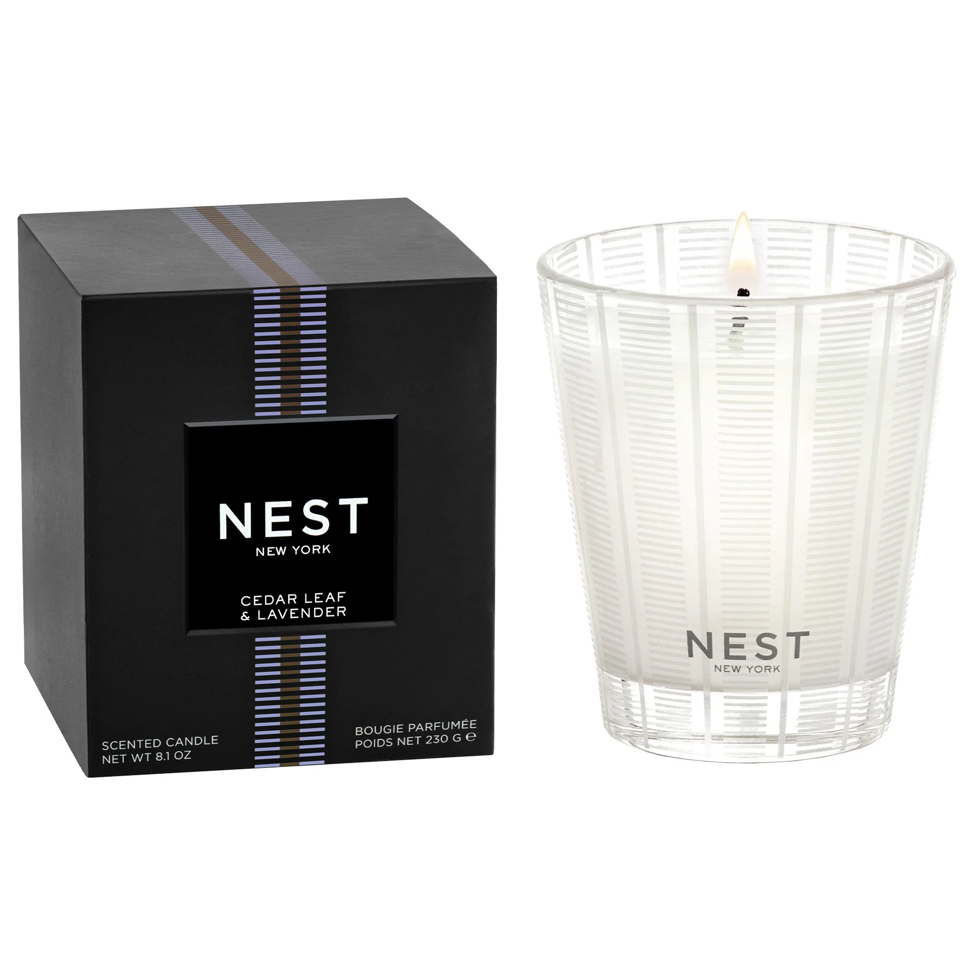 Cedar Leaf & Lavender Candle