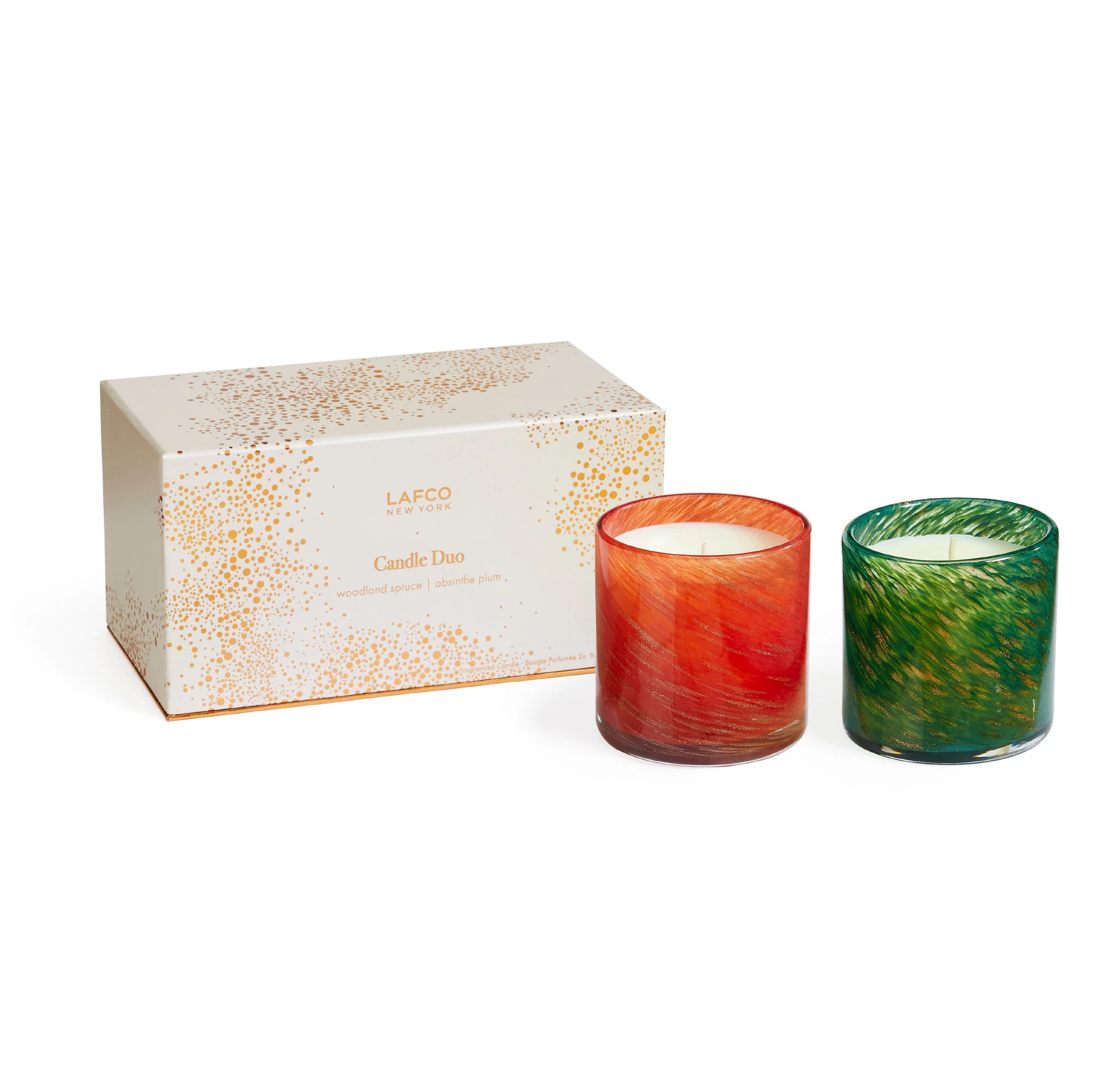 Absinthe Plum and Woodland Spruce Candle Duo (Limited Edition)