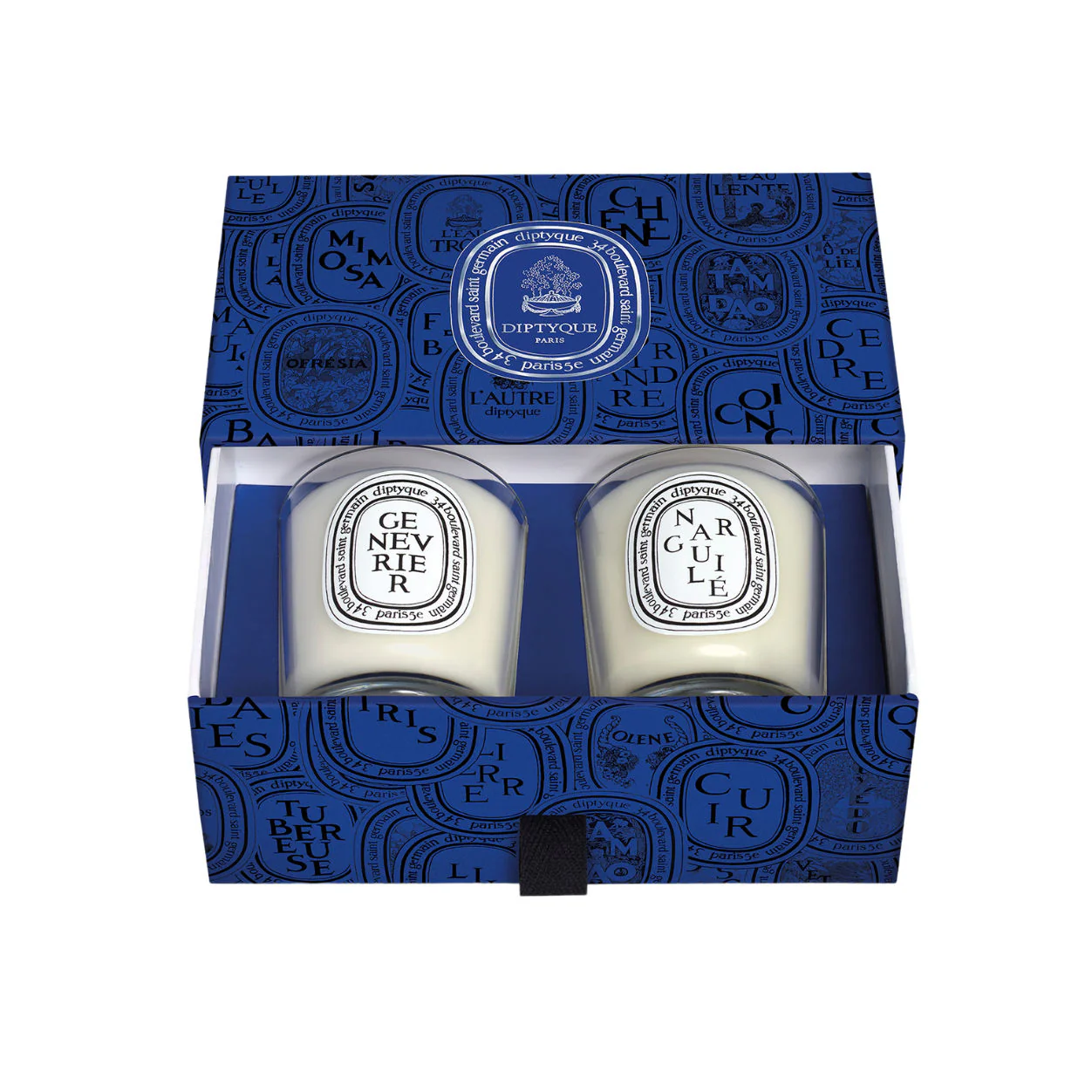 Narguilé & Genévrier (Juniper) Set of 2 Small Candles (Limited Edition)
