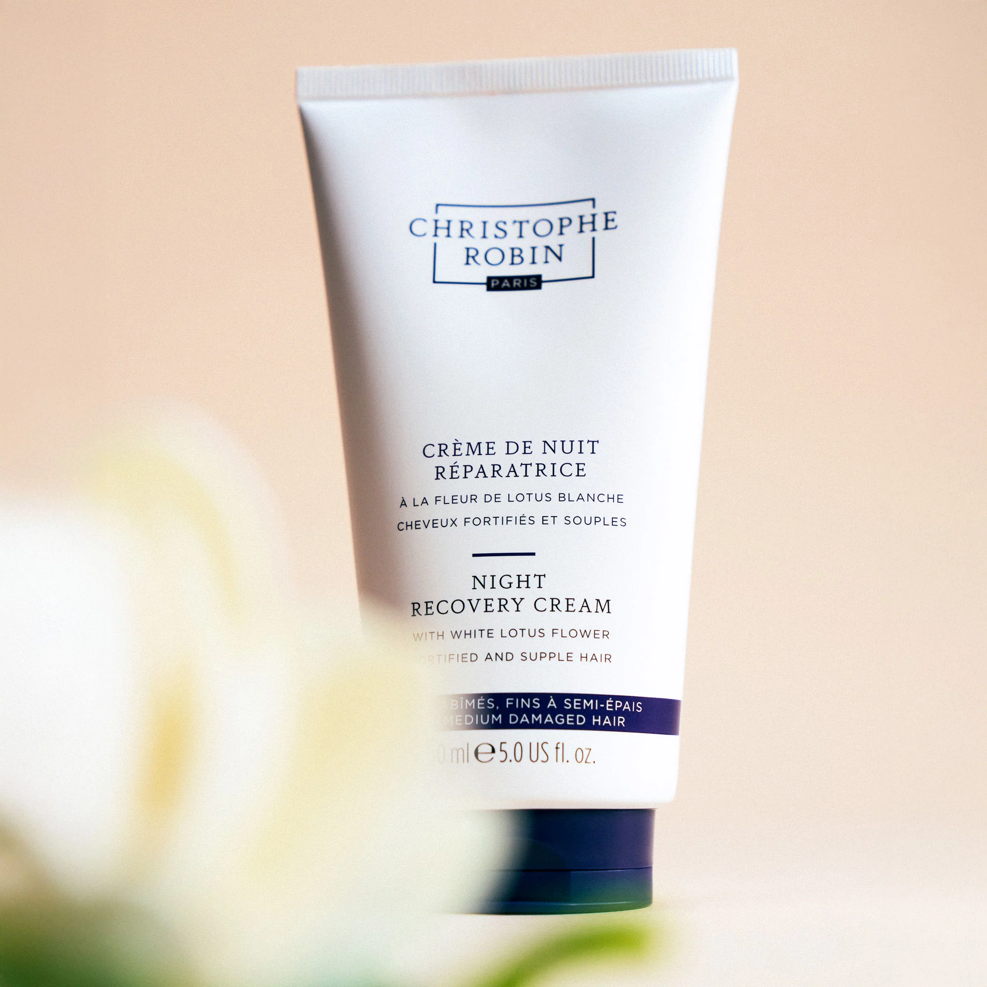 Night Recovery Cream With White Lotus Flower